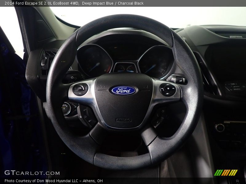 Deep Impact Blue / Charcoal Black 2014 Ford Escape SE 2.0L EcoBoost 4WD