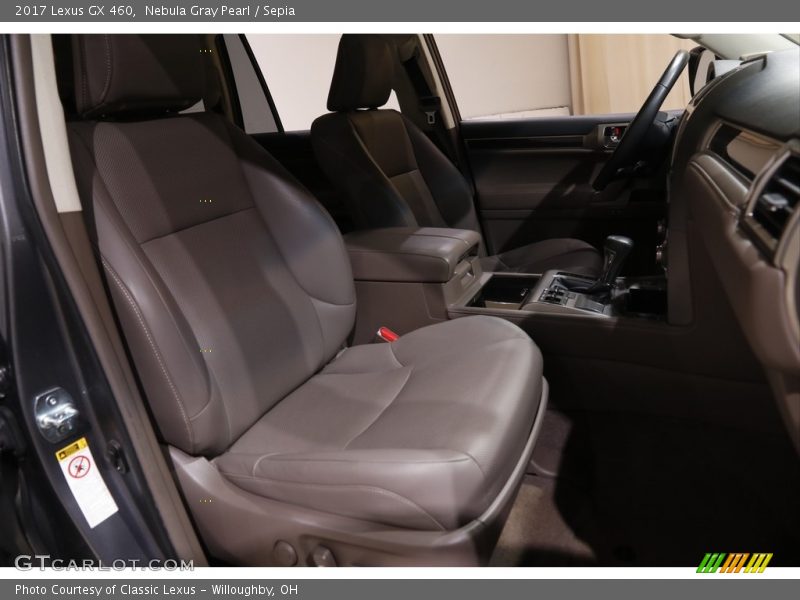 Nebula Gray Pearl / Sepia 2017 Lexus GX 460