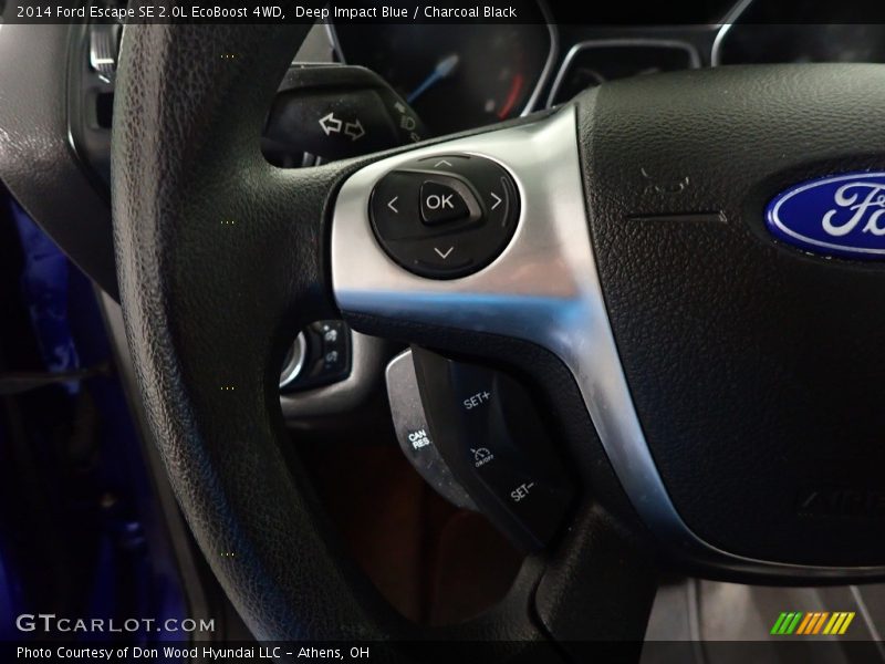 Deep Impact Blue / Charcoal Black 2014 Ford Escape SE 2.0L EcoBoost 4WD