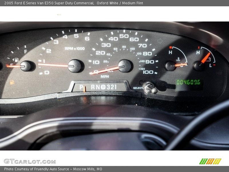 Oxford White / Medium Flint 2005 Ford E Series Van E350 Super Duty Commercial