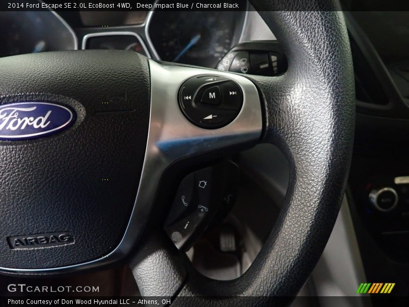 Deep Impact Blue / Charcoal Black 2014 Ford Escape SE 2.0L EcoBoost 4WD