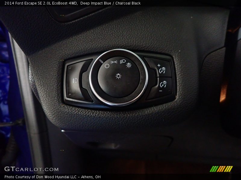 Deep Impact Blue / Charcoal Black 2014 Ford Escape SE 2.0L EcoBoost 4WD