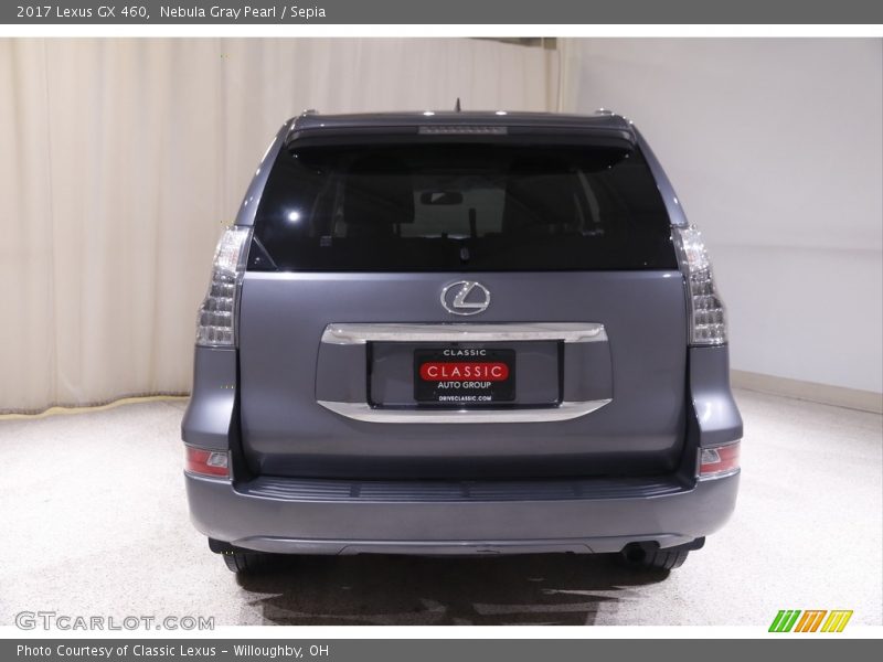 Nebula Gray Pearl / Sepia 2017 Lexus GX 460