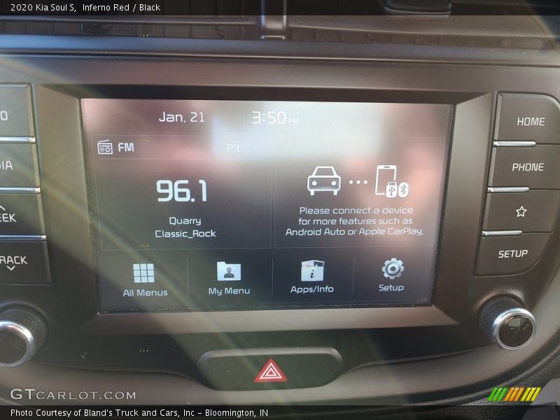 Inferno Red / Black 2020 Kia Soul S
