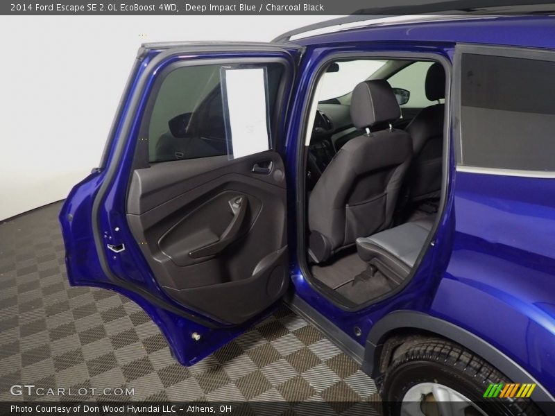 Deep Impact Blue / Charcoal Black 2014 Ford Escape SE 2.0L EcoBoost 4WD