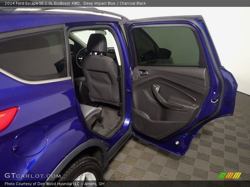 Deep Impact Blue / Charcoal Black 2014 Ford Escape SE 2.0L EcoBoost 4WD