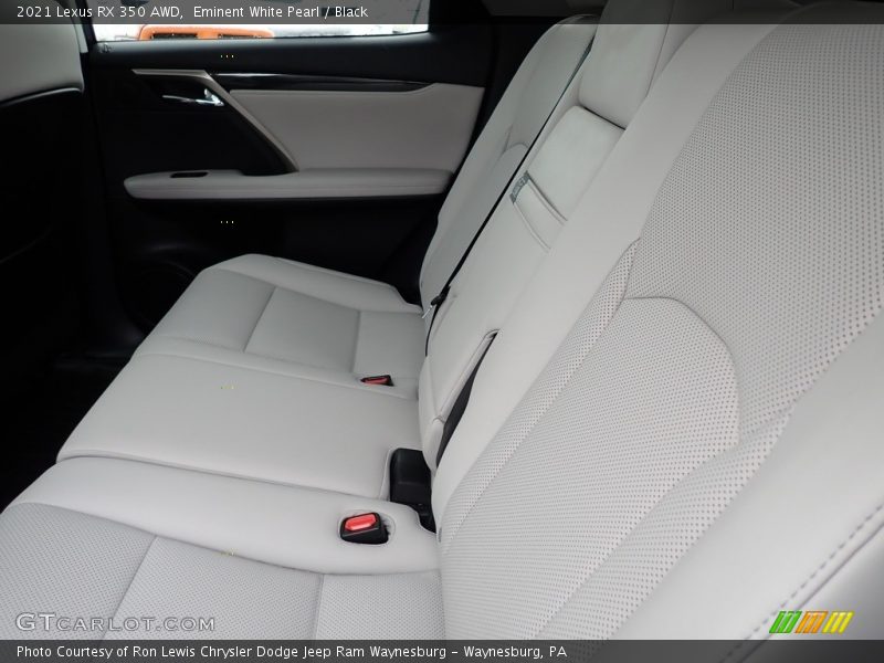 Rear Seat of 2021 RX 350 AWD