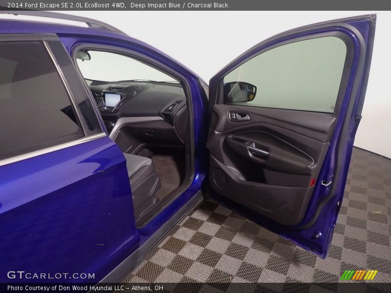 Deep Impact Blue / Charcoal Black 2014 Ford Escape SE 2.0L EcoBoost 4WD