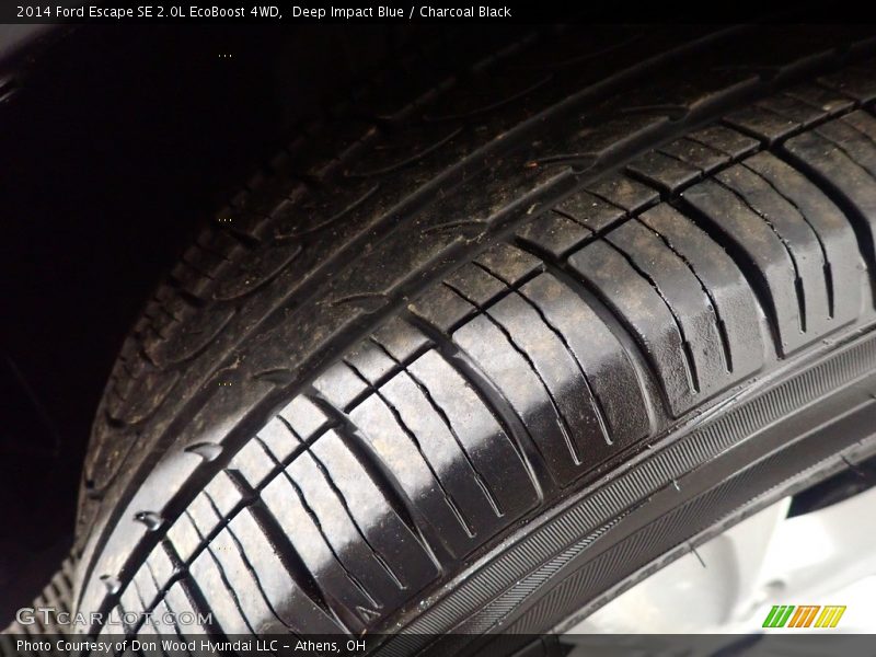Deep Impact Blue / Charcoal Black 2014 Ford Escape SE 2.0L EcoBoost 4WD
