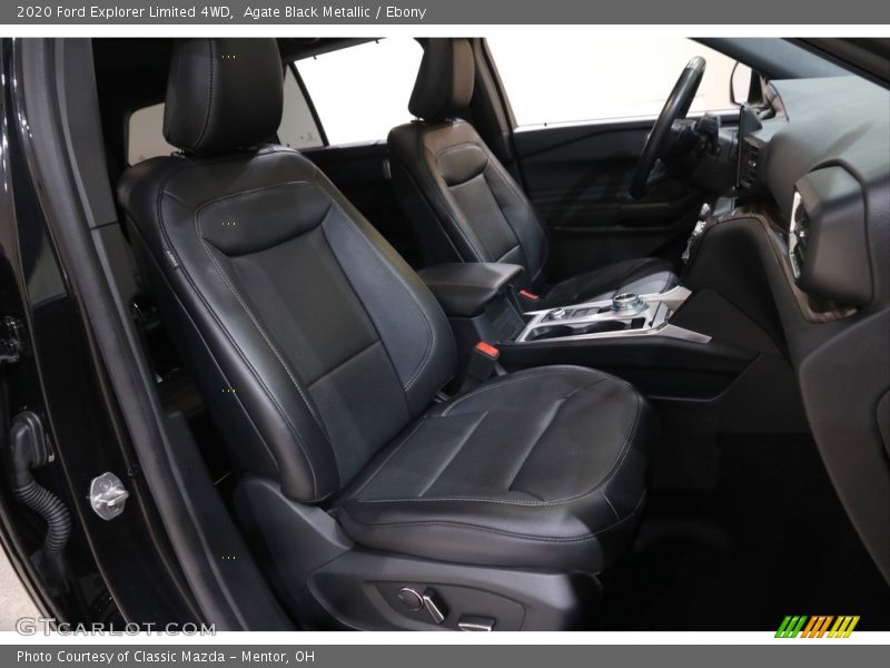 Agate Black Metallic / Ebony 2020 Ford Explorer Limited 4WD