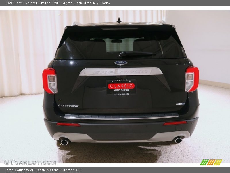 Agate Black Metallic / Ebony 2020 Ford Explorer Limited 4WD