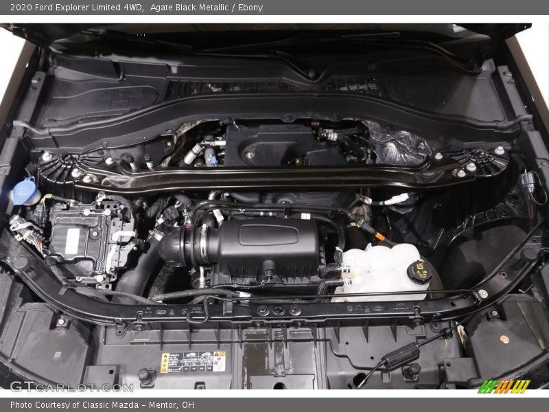 Agate Black Metallic / Ebony 2020 Ford Explorer Limited 4WD