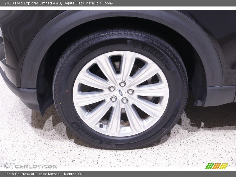 Agate Black Metallic / Ebony 2020 Ford Explorer Limited 4WD