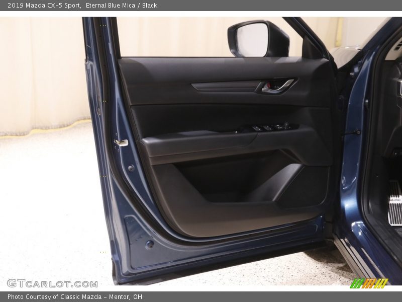 Eternal Blue Mica / Black 2019 Mazda CX-5 Sport