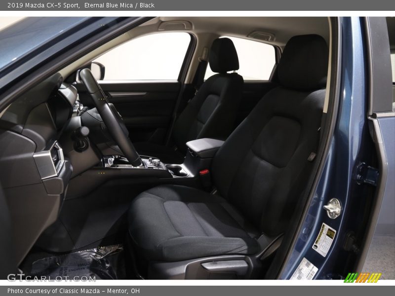 Eternal Blue Mica / Black 2019 Mazda CX-5 Sport