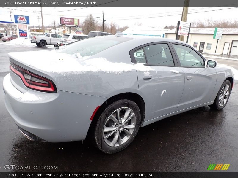 Smoke Show / Black 2021 Dodge Charger SXT AWD