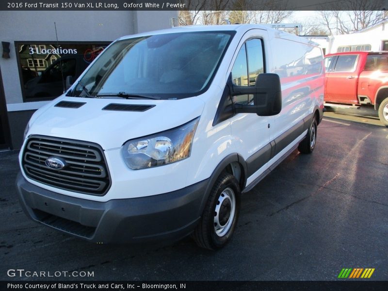Oxford White / Pewter 2016 Ford Transit 150 Van XL LR Long