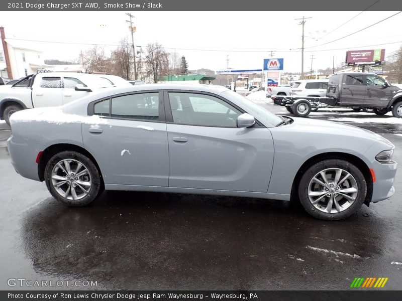 Smoke Show / Black 2021 Dodge Charger SXT AWD