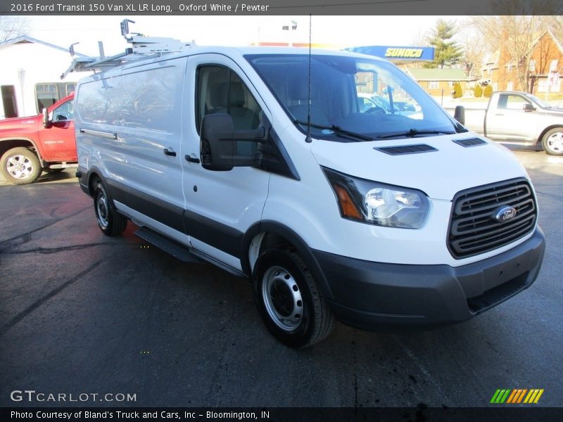 Oxford White / Pewter 2016 Ford Transit 150 Van XL LR Long