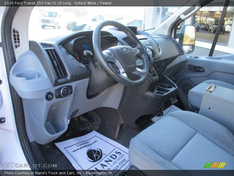 Oxford White / Pewter 2016 Ford Transit 150 Van XL LR Long