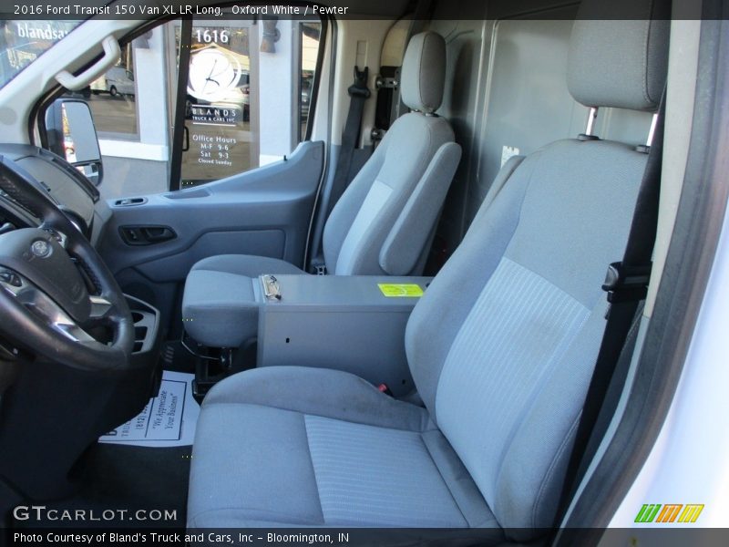 Oxford White / Pewter 2016 Ford Transit 150 Van XL LR Long
