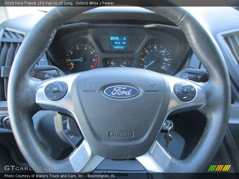 Oxford White / Pewter 2016 Ford Transit 150 Van XL LR Long