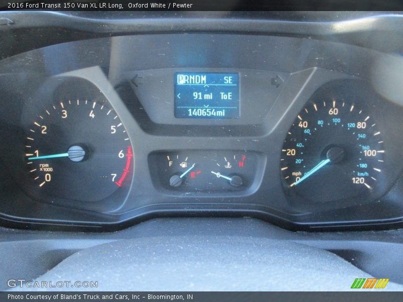 Oxford White / Pewter 2016 Ford Transit 150 Van XL LR Long