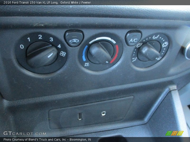 Oxford White / Pewter 2016 Ford Transit 150 Van XL LR Long