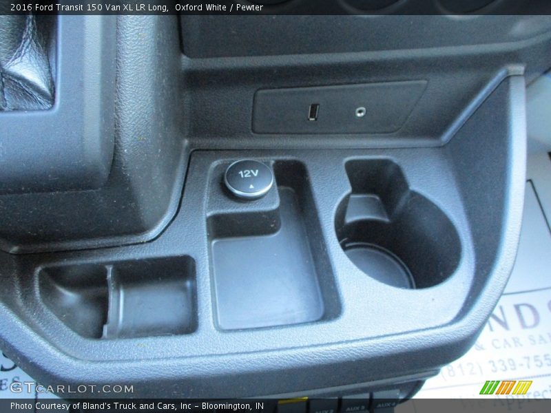 Oxford White / Pewter 2016 Ford Transit 150 Van XL LR Long