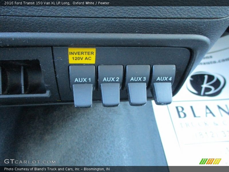 Oxford White / Pewter 2016 Ford Transit 150 Van XL LR Long
