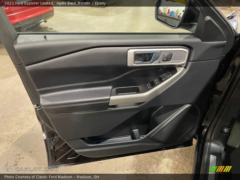 Agate Black Metallic / Ebony 2021 Ford Explorer Limited