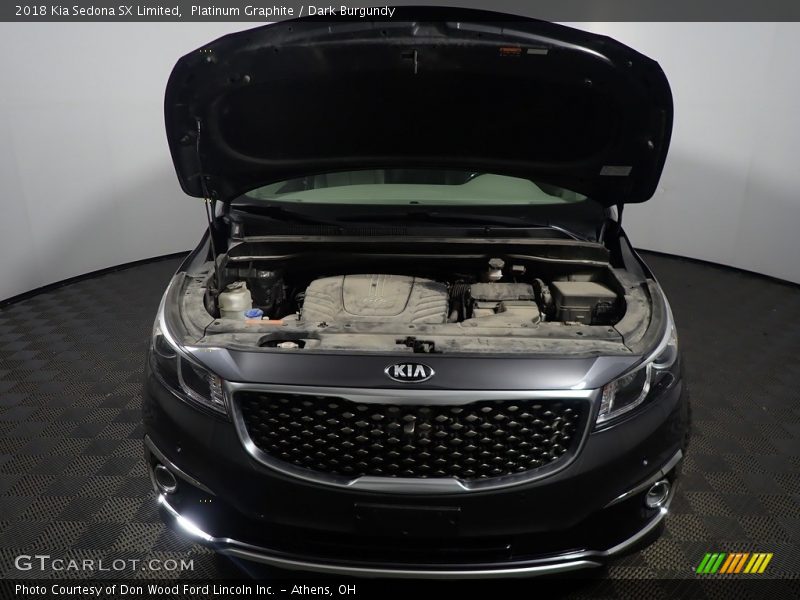 Platinum Graphite / Dark Burgundy 2018 Kia Sedona SX Limited
