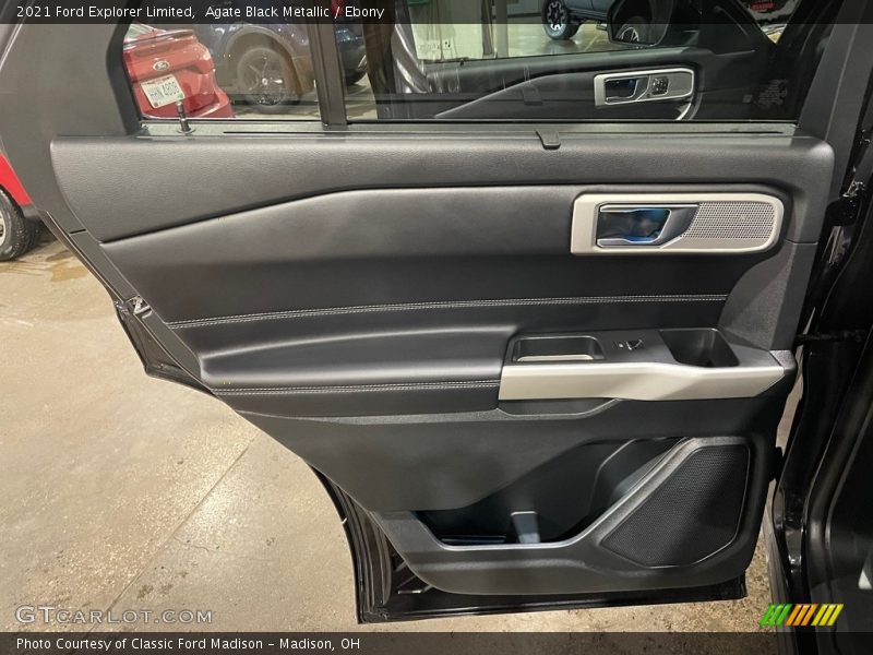 Agate Black Metallic / Ebony 2021 Ford Explorer Limited