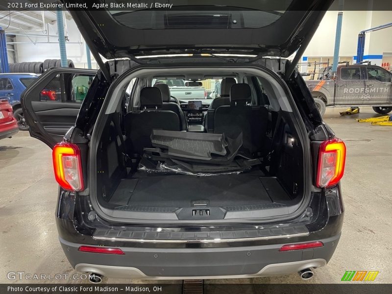 Agate Black Metallic / Ebony 2021 Ford Explorer Limited