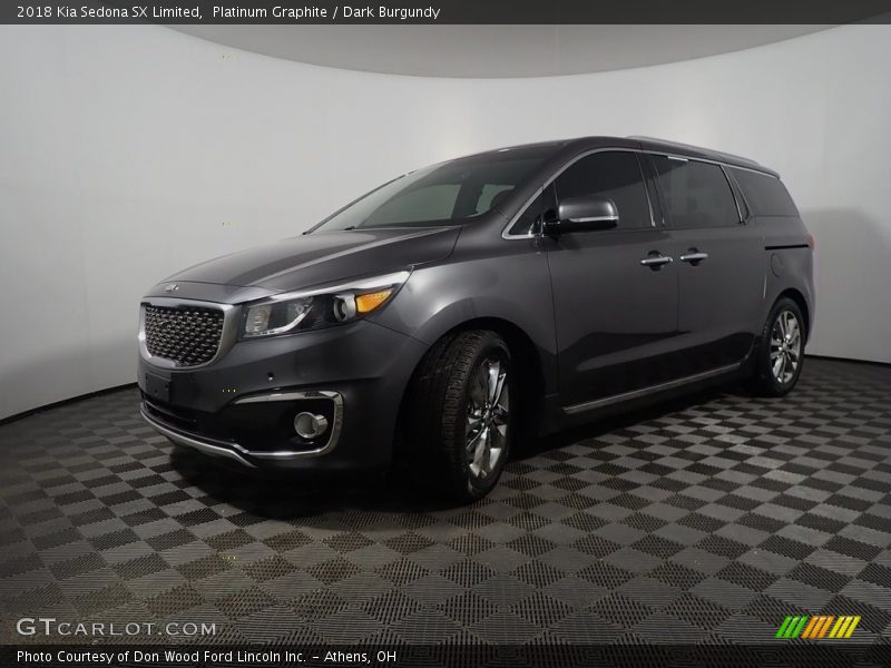 Platinum Graphite / Dark Burgundy 2018 Kia Sedona SX Limited