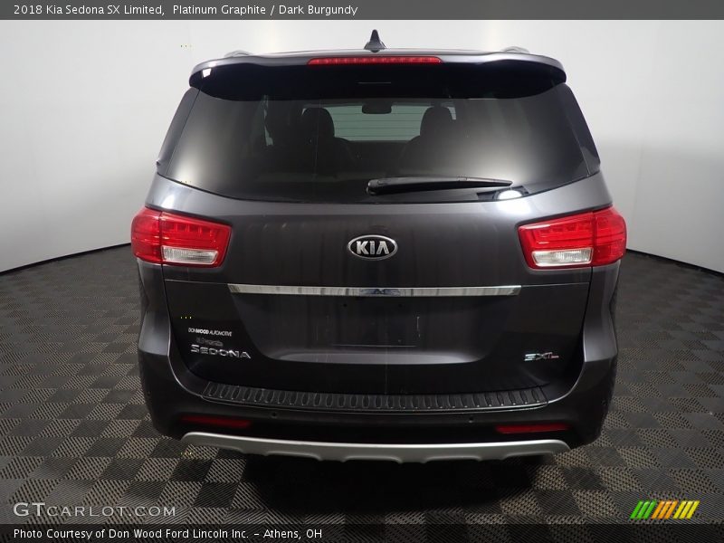 Platinum Graphite / Dark Burgundy 2018 Kia Sedona SX Limited