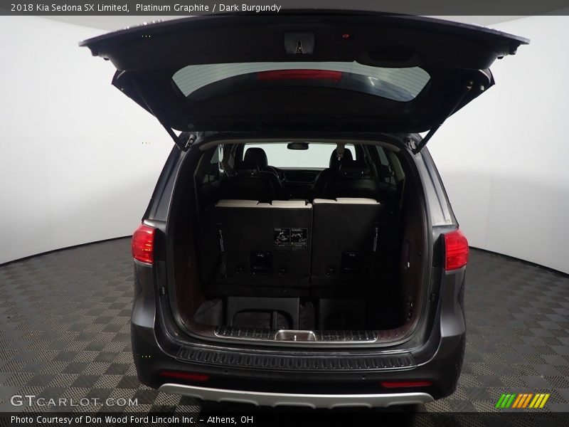 Platinum Graphite / Dark Burgundy 2018 Kia Sedona SX Limited