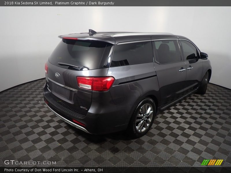 Platinum Graphite / Dark Burgundy 2018 Kia Sedona SX Limited