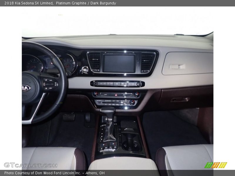 Platinum Graphite / Dark Burgundy 2018 Kia Sedona SX Limited