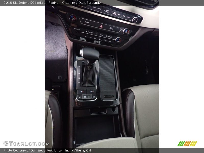 Platinum Graphite / Dark Burgundy 2018 Kia Sedona SX Limited