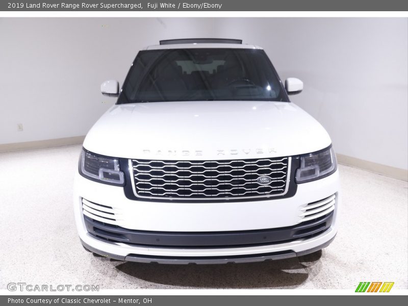 Fuji White / Ebony/Ebony 2019 Land Rover Range Rover Supercharged