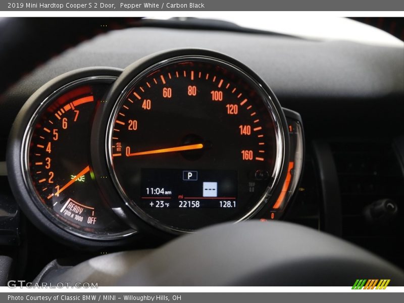 Pepper White / Carbon Black 2019 Mini Hardtop Cooper S 2 Door