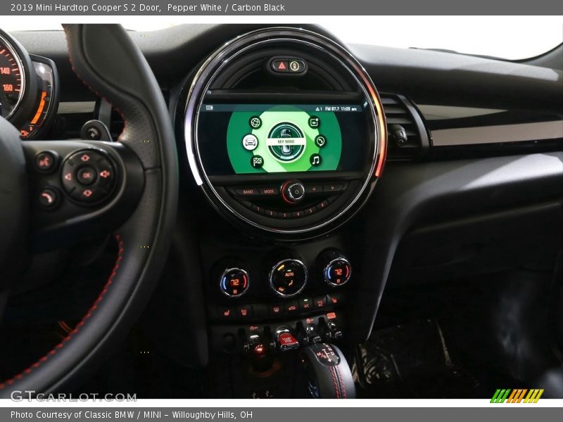 Pepper White / Carbon Black 2019 Mini Hardtop Cooper S 2 Door