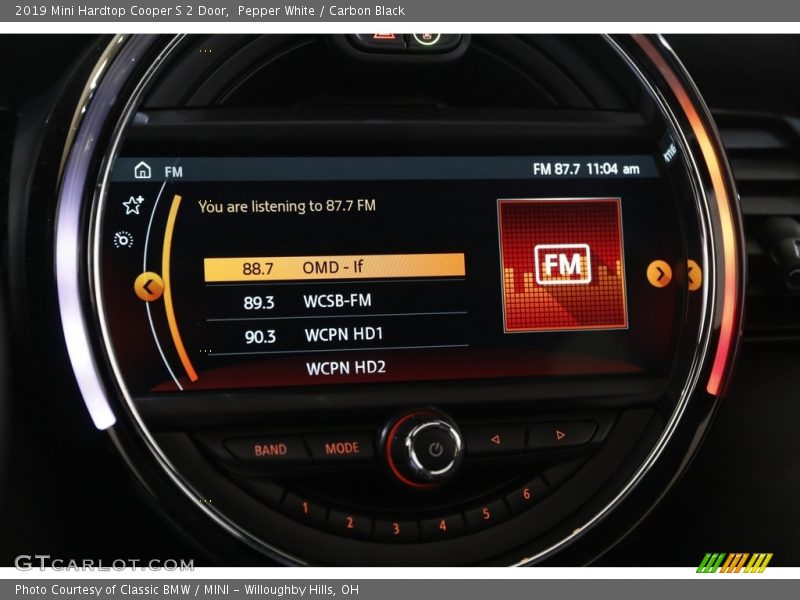 Pepper White / Carbon Black 2019 Mini Hardtop Cooper S 2 Door