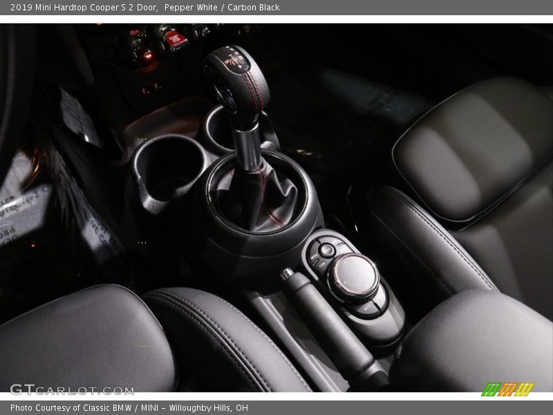 Pepper White / Carbon Black 2019 Mini Hardtop Cooper S 2 Door