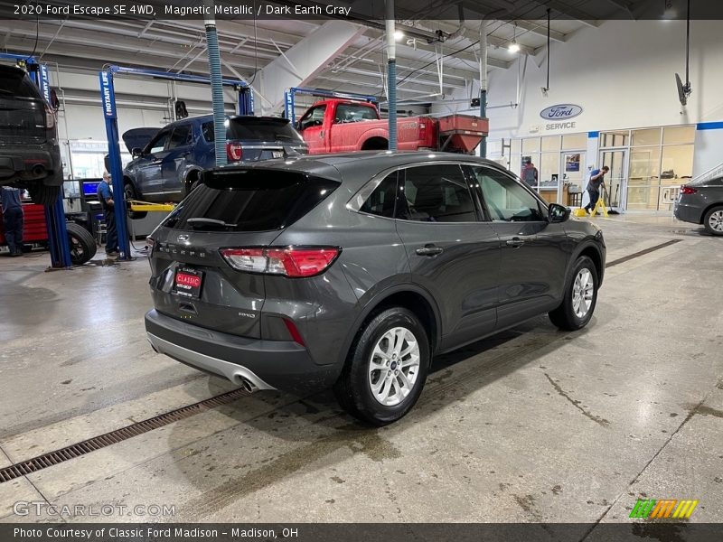 Magnetic Metallic / Dark Earth Gray 2020 Ford Escape SE 4WD