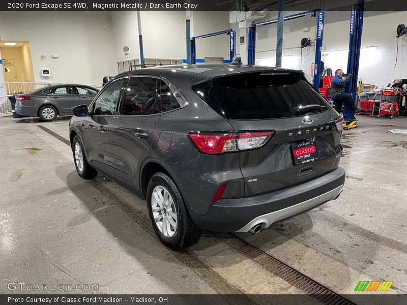 Magnetic Metallic / Dark Earth Gray 2020 Ford Escape SE 4WD