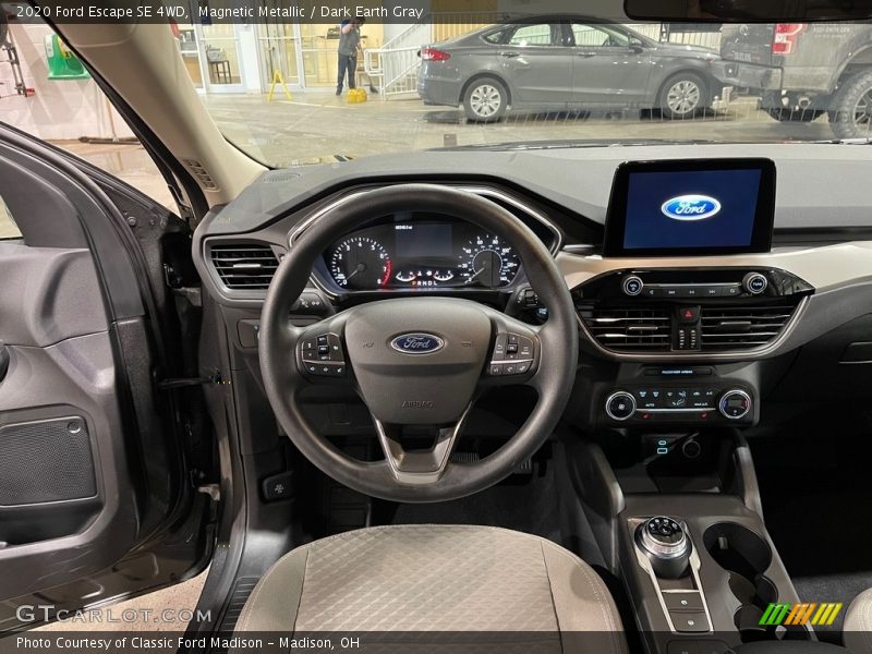 Magnetic Metallic / Dark Earth Gray 2020 Ford Escape SE 4WD