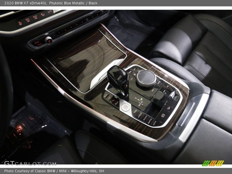 Phytonic Blue Metallic / Black 2020 BMW X7 xDrive40i