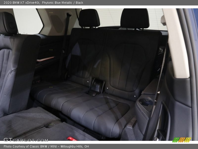 Phytonic Blue Metallic / Black 2020 BMW X7 xDrive40i